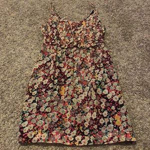 Flowered Midi Dress